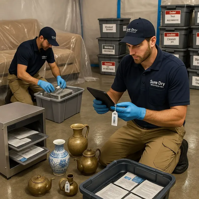 Content Protection and Restoration process in Eastover, NC