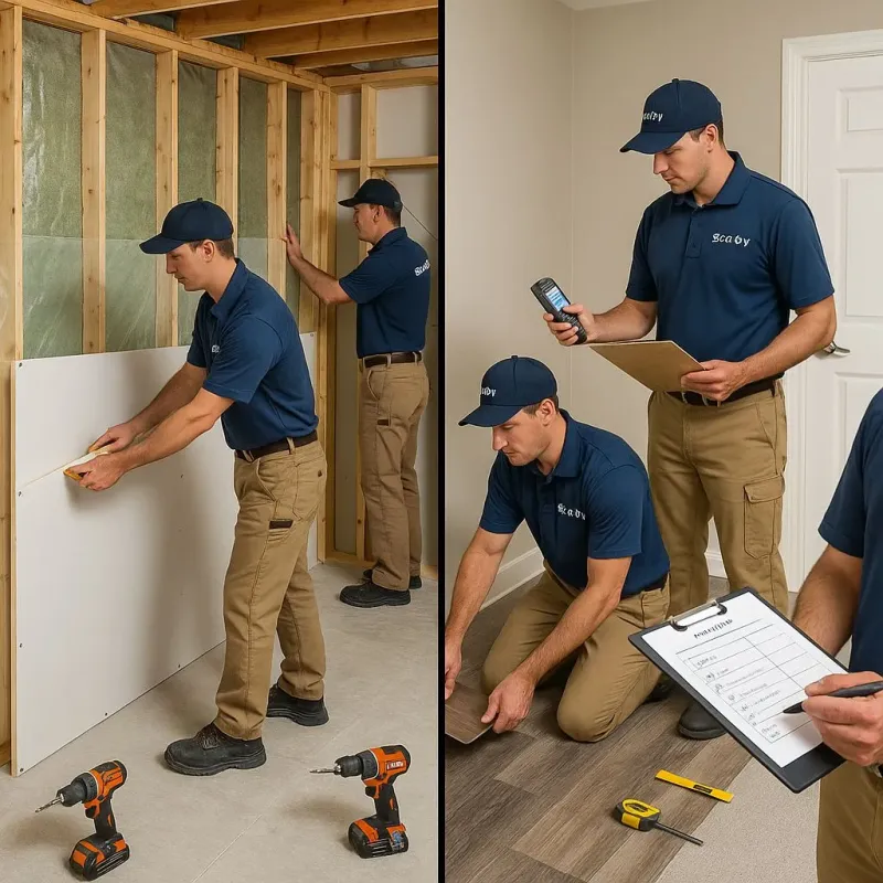 Repairs and Reconstruction process in Eastover, NC